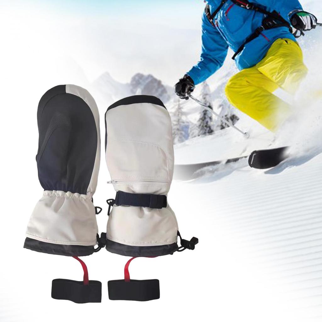 Outdoor Sports Glove Strap, Ski Glove Wrist Strap Portable Gloves Accessories Mitten for Mountaineering Ski Winter Men Women