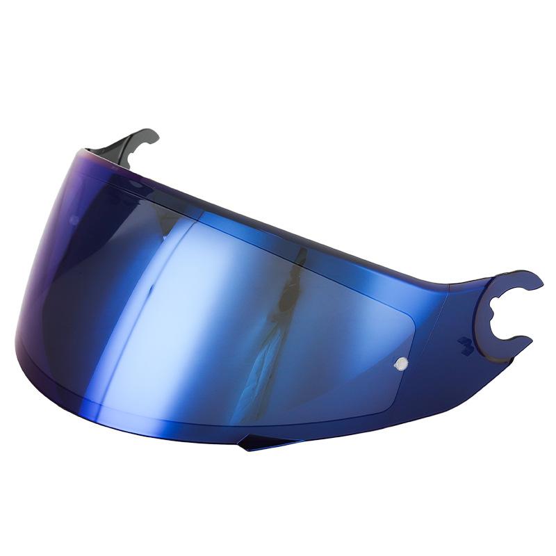 Motorradhelmgläser + kompatibel mit Shark Starry Sky/Spartan galvanisierten Helm-Sicherheitsgläsern