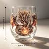 Gruseliger 2D-Druck Halloween Glasdrache Hexe Halloween Kunst Tasse Kürbis Dunkler Stil Kaffeetasse Halloween Party