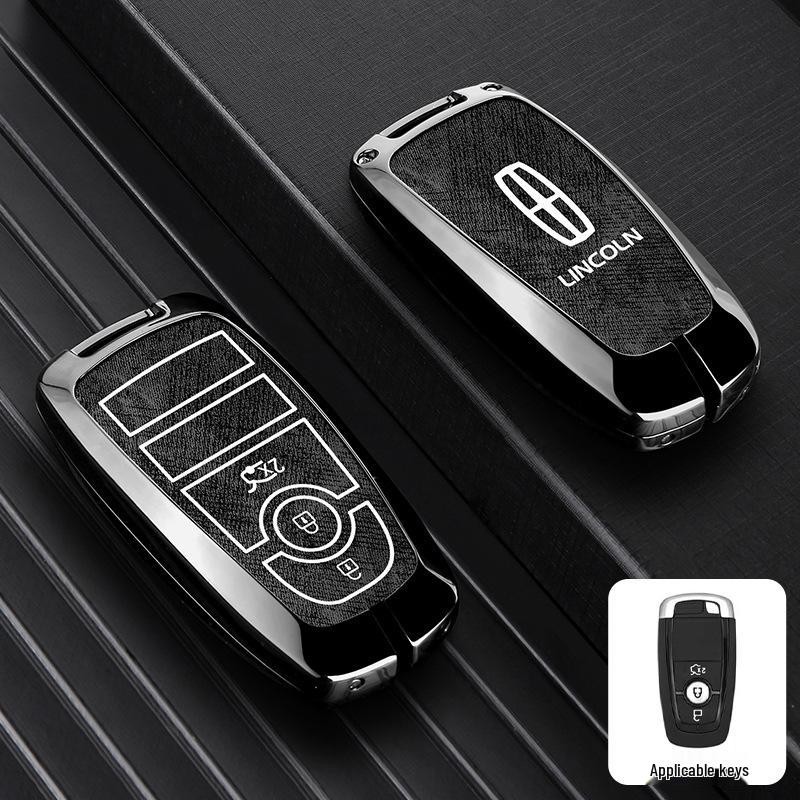 Lincoln Adventure Key Case: Fits Navigator, Aviator, MKZ, Continental, MKC, MKX Models