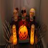 Halloween Led Illuminated Candle Lights, Haunted House Escape Room Decoration Props, GhostBride And Groom