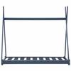 VidaXL Kid's Bed Frames Kid's Cabin Bed Children's Bed Frame House Children's Bedroom Interior Grey 80x160 283362