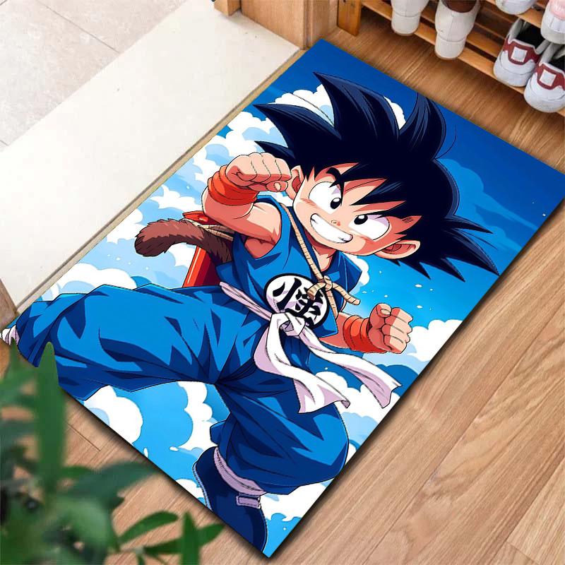 Son Goku Carpet Rug For Living Room Bedroom Home Sofa Decoration,kids Play Nonslip Floor Mat