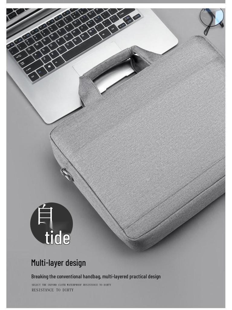 17,3-Zoll Mehrschichtige Gaming-Laptop-Tasche mit großer Kapazität - Hand- und Schultertrageoption