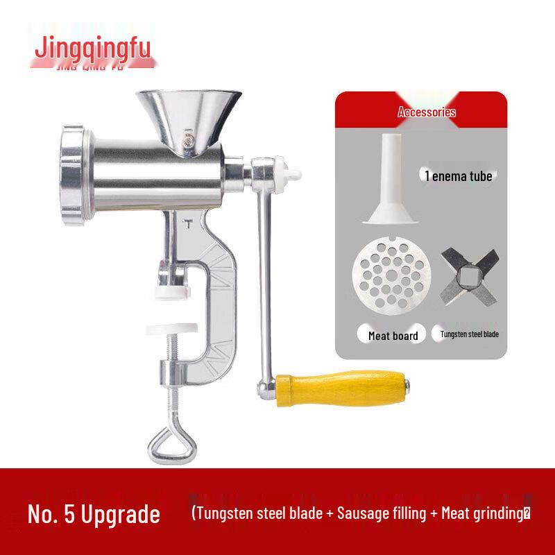 Jingqingfu Manual Meat Grinder and Sausage Stuffer