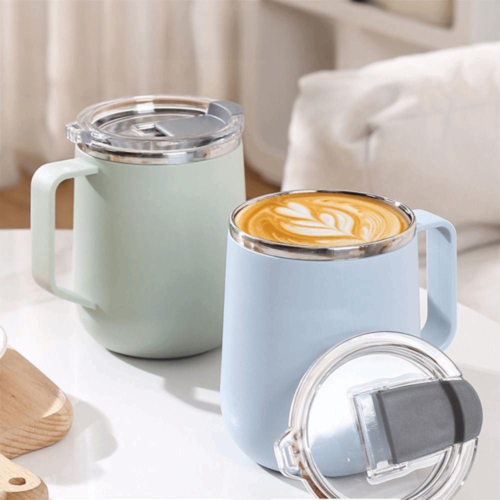 Leak-Proof Insulated Coffee Mug 500ml Capacity Thermal Water Cup Portable Vacuum Flask Home Use