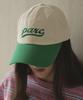 Seutyudioaenpaleukeu Parc Color Block Ball Cap_Green
