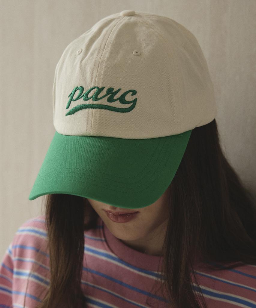 Seutyudioaenpaleukeu Parc Color Block Ball Cap_Green