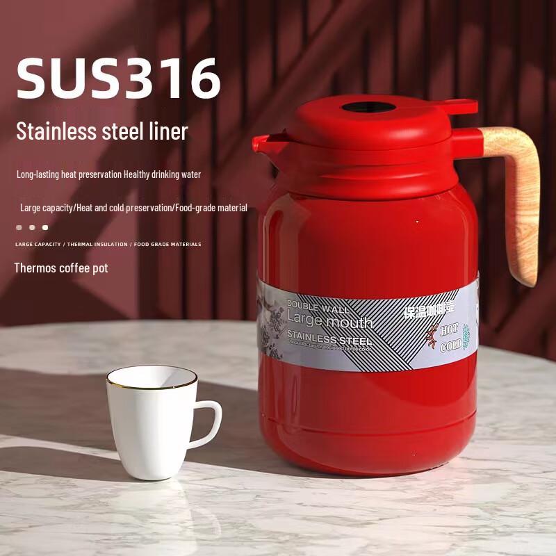 Marlang 316 Stainless Steel Smart Temperature Display Thermos Pot