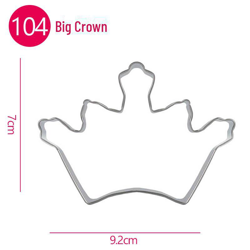 

Набор форм для печенья и торта из нержавеющей стали серии Мода