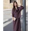 Dmana Lyocell Blend Relaxed Fit Shirt and Skirt Set