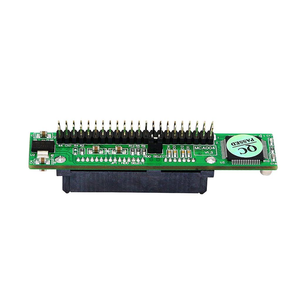 SinLoon SATA Female To Male IDE Adapter PC and Mac SATA Hard Drive Interface Adapter Blue IDE 44-Pin 2.5-inch (for Computers) (SATA F/2.5 44-Pin Male)
