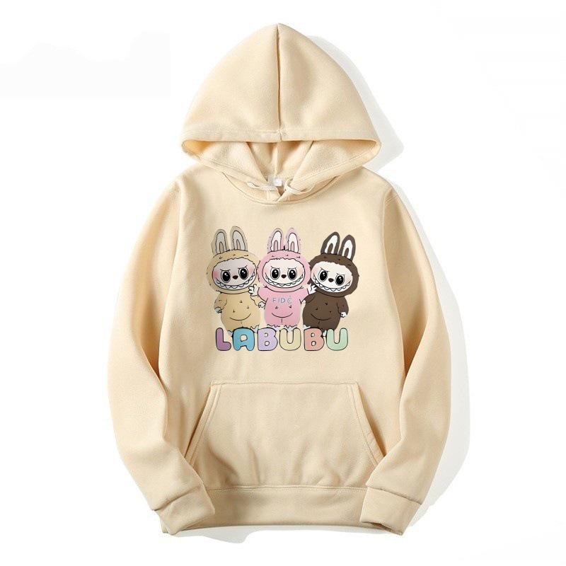 Children's Labubu2025 Hooded Sweatshirt: European-American Fashion Trend for Mid-Child Autumn/Winter