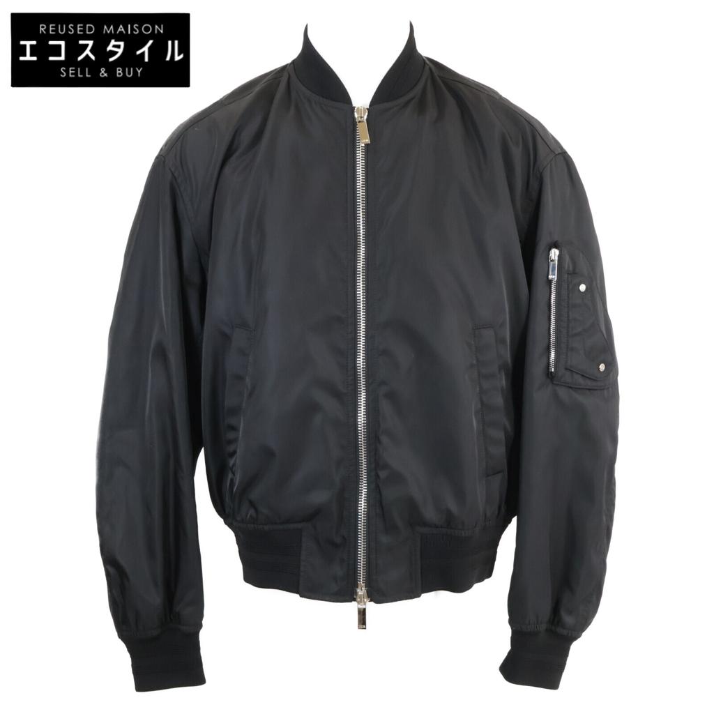 DIOR Excellent condition, genuine Japanese made 943C439A4732 Saddle Pocket Bomber Jacket 48 blackUsed