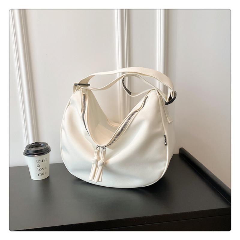 

Простая холщовая сумка на ветер, универсальная, ленивый ветер, повседневная сумка-мессенджер, женская сумка для студенток колледжа, большой вместимости, для поездок на работу, косметичка One Size