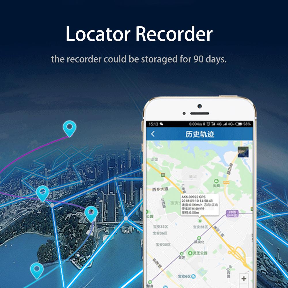 Anti-theft Car Accessories USB Rechargeable Real Time Tracking BDS LBS Positioner GPS Navigation Tracker 120 Days Standby Time