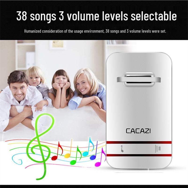 Katia Si Smart Self-Powered Wireless Waterproof Doorbell System