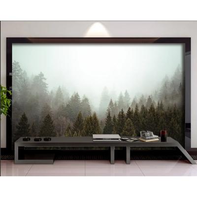 Misty Forest Wallpaper Natural Landscape Mural Living Room Sofa Background Wall Decor 3d Wallpaper