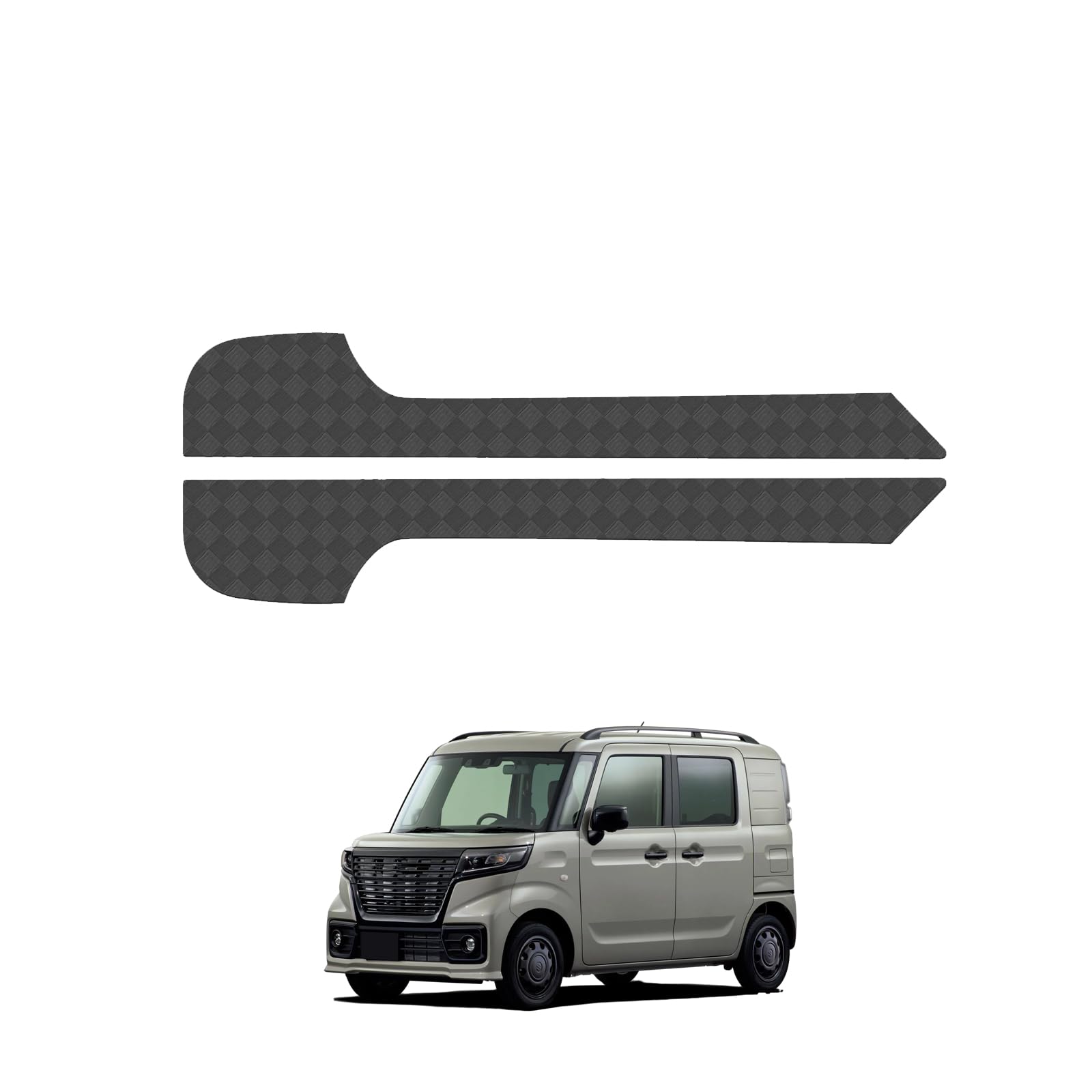 

SHAOHAO 2025 New Suzuki Spacia MK53S Door Kick Improved TPU Exclusive for Driver and Passenger Easy Stain Scratch Kick Door Trim Spacia MK53S Interior