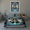 Celestial woman illustration. Bedding Duvet cover sets Duvet covers Pillowcases gifts (1 * Duvet Cover 2 * Pillowcases, without duvet insert)