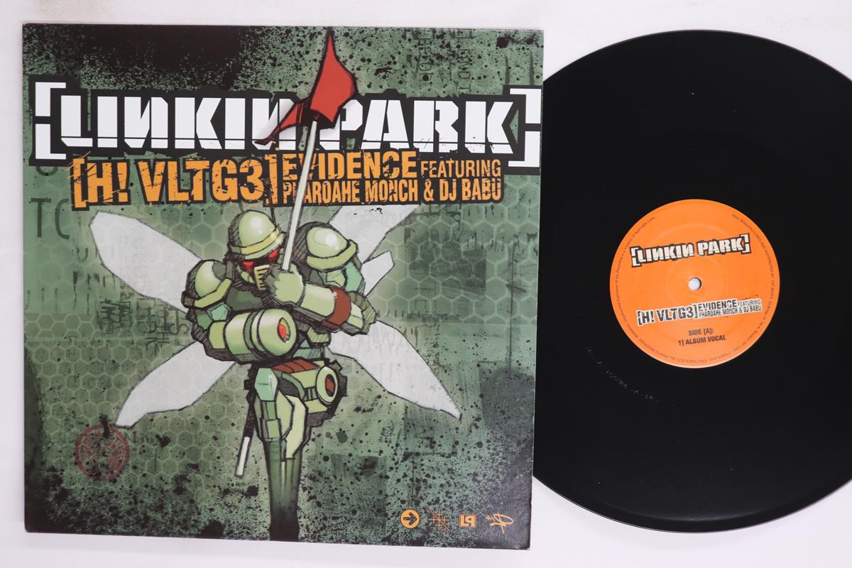 

12-дюймовая пластинка LINKIN PARK H Vltg3 Evidence Featuring Pharo WB4078 Warner Bros. Re 2002 Американский рок Б/У