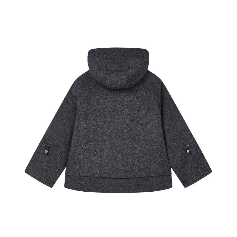Fila Fashionable Warm Hooded Fleece Jacket Women Outerwear F11W444504FZA