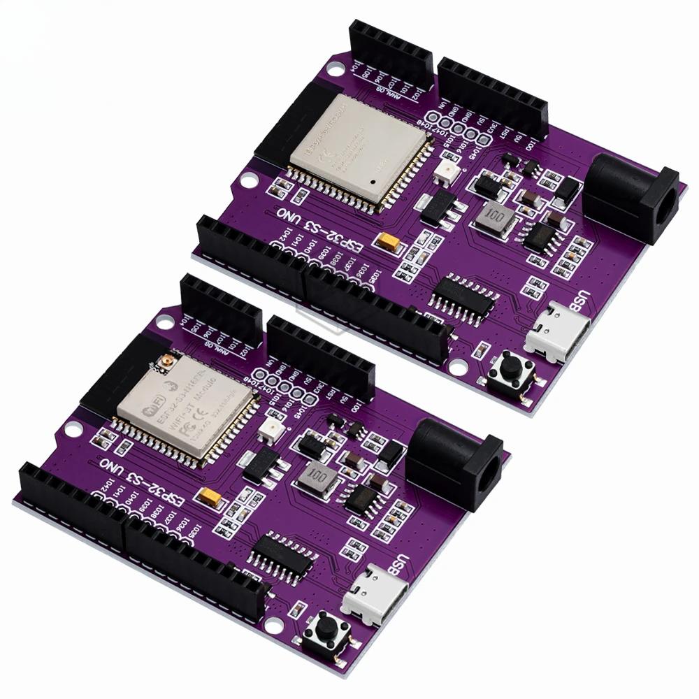 

ESP32-S3 UNO Development Board WROOM-1-N8R2/N16R8 Module Compatible with DevKitC-1