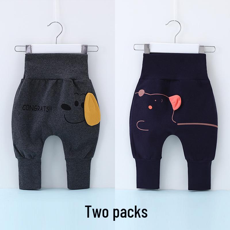 Hoge Taille Baby Harem Broeken - Lente & Herfst, Jongens & Meisjes