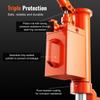 Hydraulic Machine Toe Jack Lift 360° Rotatable 5 T Toe 10 T Top Capacity