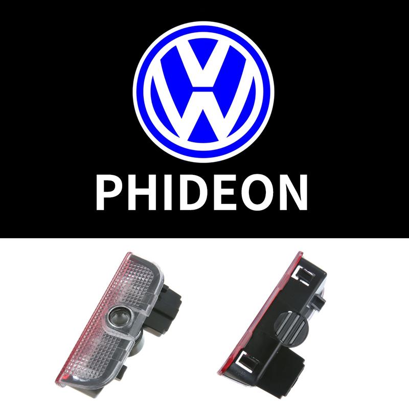 For VW Volkswagen Jetta MK5 Golf LED Car Door Welcome Logo Projector Ghost Shadow Light For VW Volkswagen Tiguan MK1 MK2 Sagitar
