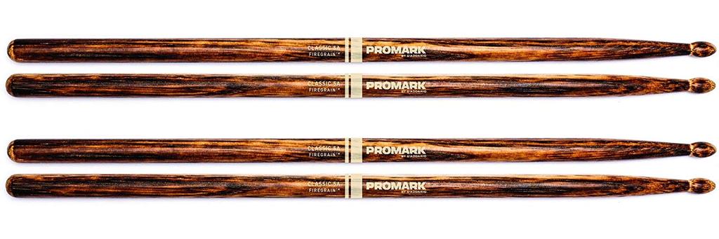 PROMARK Drumsticks FIREGRAIN Classic 5A 2 Pair Set X TX5AW-FG-2P (406 14.0mm) []
