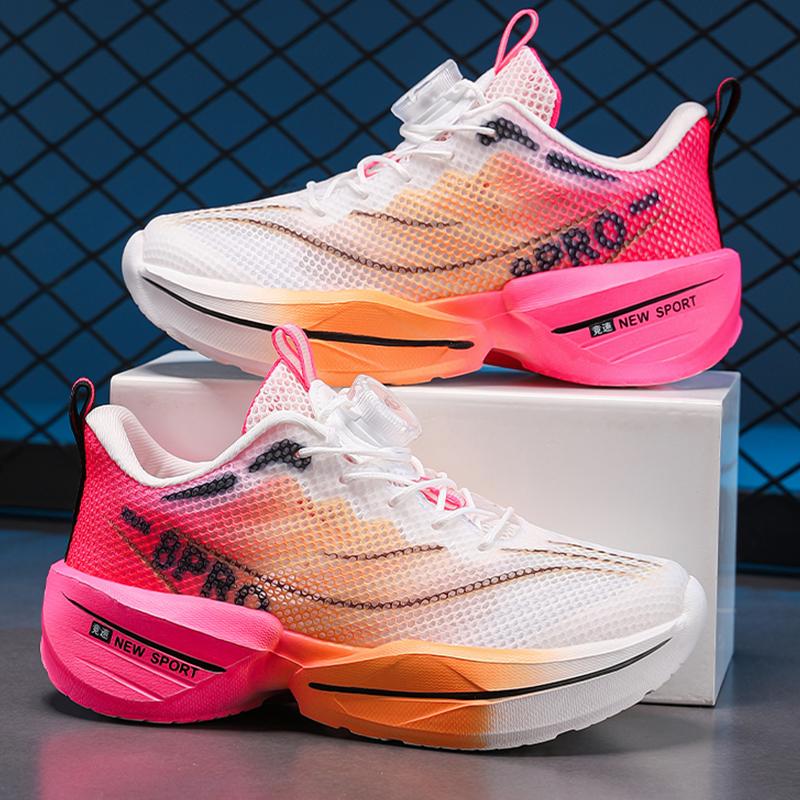 Boys' Summer 2025 Breathable Mesh Sports Running Shoes - Lightweight and Stylish for Students