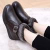 Shoes Women's 2025 New Cotton Shoes Women's Winter Velvet Thickened Snow Boots Wear-resistant Non-slip Thick-soled Middle-aged and Elderly Short Boots