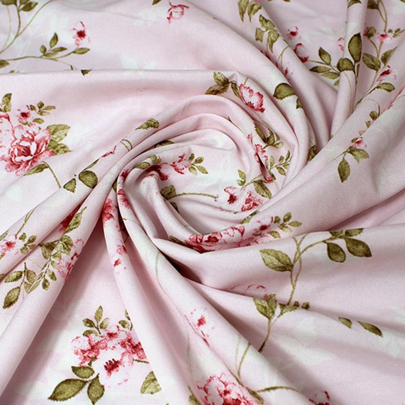 100x150cm Vintage Small Floral Print  Fabric Pastoral Style Thin Chiffon Polyester Sewing Dress Shirt Pajamas Handmade Crafts