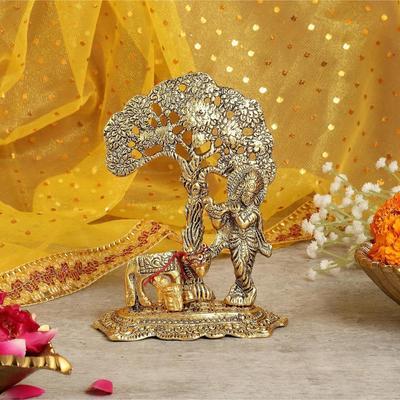 Statuette di Krishna per l'arredamento della casa | Idoli di Dio per la stanza della Pooja | Idolo di Lord Ganesha | Idoli di Dio per fare regali