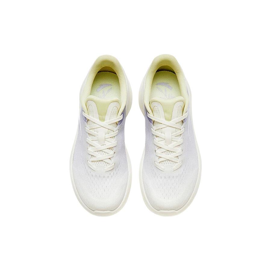Anta Leaf 4.0 Slip Resistant Abrasion Resistant Low top Running Shoes Women's White Purple 922335555-4