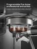 HiBREW H10B Espresso Coffee Machine, 20Bar Extraction Pressure, Semi-Automatic, Adjustable Temperature & Cup Volume, 1.3L Removable Water Tank, Silver