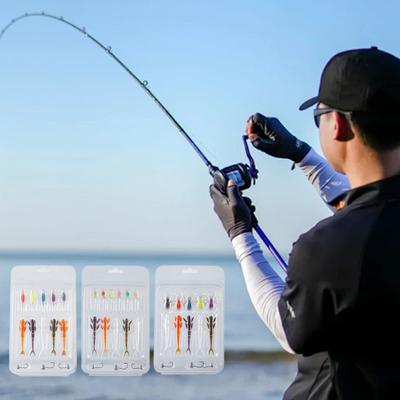 1 set di esche da pesca morbide con amo affilato TPR colorato artificiale girino ragno scorpione esca acqua dolce acqua salata spigola trota accessori per la pesca