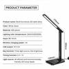 Bedside Lamp Three Speed Color Temperature Brightness USB LED Wireless Charging Folding Student Learning Eye Protection Lights