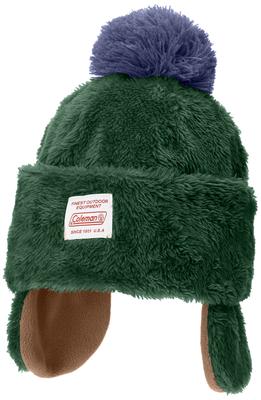 Kids Boa Knit Cap Green 430-0011