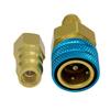 Refrigerant Quick Couplers Quick Couplers Adapters for R1234YF Car Air Conditioner Charging Quick Connector