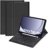 Hülle mit Tastatur für Samsung Galaxy Tab A9+ Plus 2023 11" (X210/X215/X216) Magnetische Bluetooth-Tastatur Alogy Schwarz + Glas