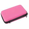 Game Console Carrying Case Portable with 8 Game Slot Inner Pocket Hard Shell Travel Protective Case