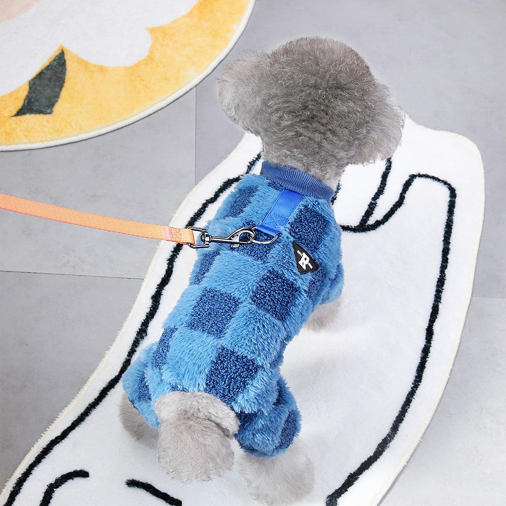 Winter Dog Jumpsuit Warm Coral Fleece Puppy Dog Clothes for Small Medium Dogs Soft Pet Jacket Coat Chihuahua Pug Terrier Outfit