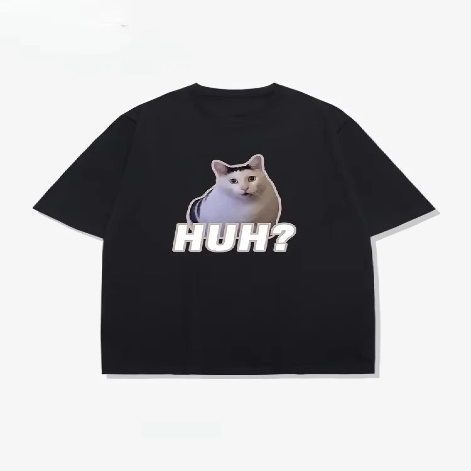 

Summer Kid Clothes Emoji Question Cat Pattern Printed Fun Style Kids Tshirt Short Sleeved Comfort Cotton Children s Clothing Top S чёрный