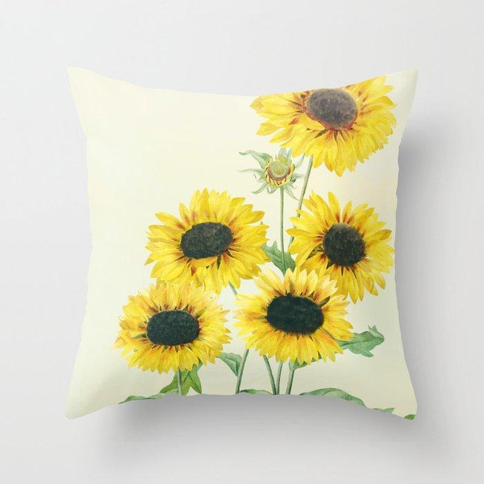Funda De Cojín De Girasol Para Sof, Almohada De Verano, Decoracin Del Hogar, Coche Y Oficina