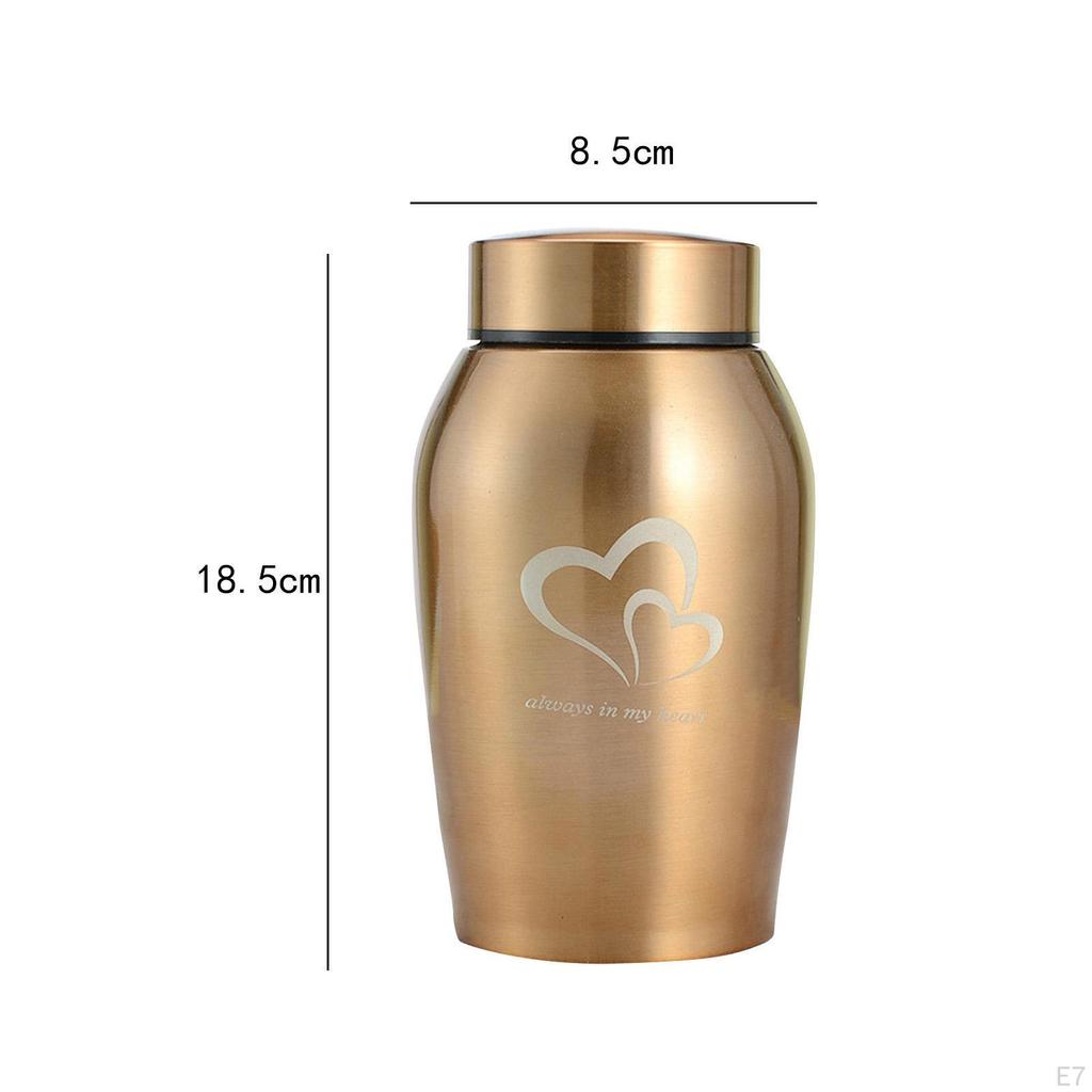Cremation Memorial Urn Pet Urns Souvenir Casket Supplies Memories for Small Animal