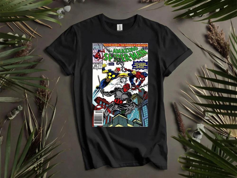 SpiderUnisex Comic Cover Tshirt Unisex Unisex Unisex S