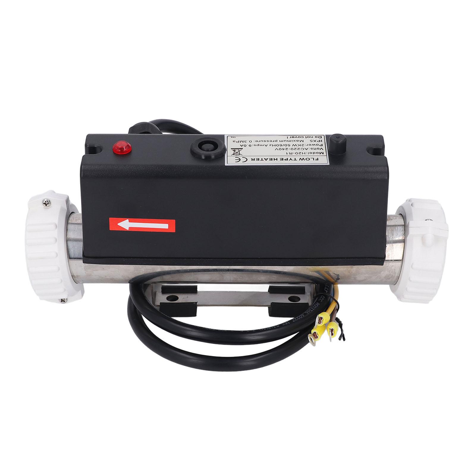 

Электрический нагреватель для бассейна, нагреватель для гидромассажной ванны, водяной термостат с контролем температуры, самонагрев для спа-бассейна Type 1