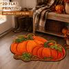 Fluffy Creative Carpet Autumn Pumpkin Pattern Doormat Carpet For Living Room Rug For Bedroom Bathroom Mat Kitchen Rug